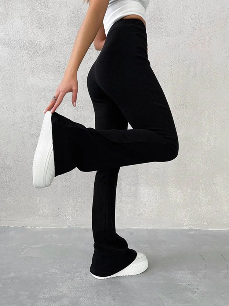 Solid-Slim-Fit-Streetwear-Women-Pants-High-Waist-Y2k-Clothes-Pantalones-Aesthetic-Fashion-Trousers-Full-Length-4